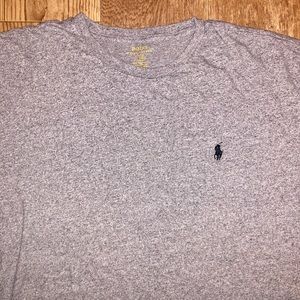 Men’s Ralph Lauren Polo Tee Shirt - Heather Gray